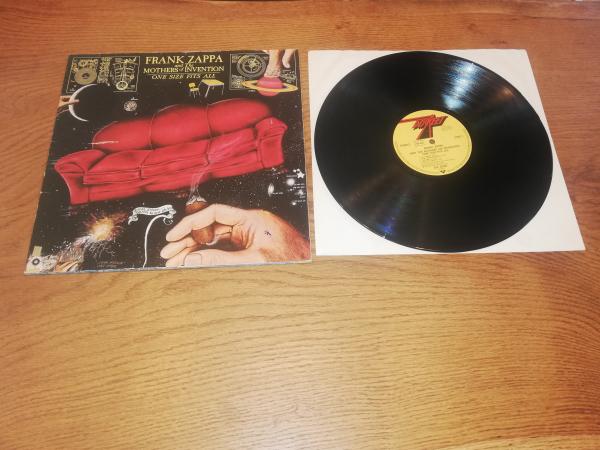 Frank Zappa and the Mothers of Invention One Size Fits All 1975 Discreet DIS 59207 Doppel LP Deutsche Pressung NM/VG+